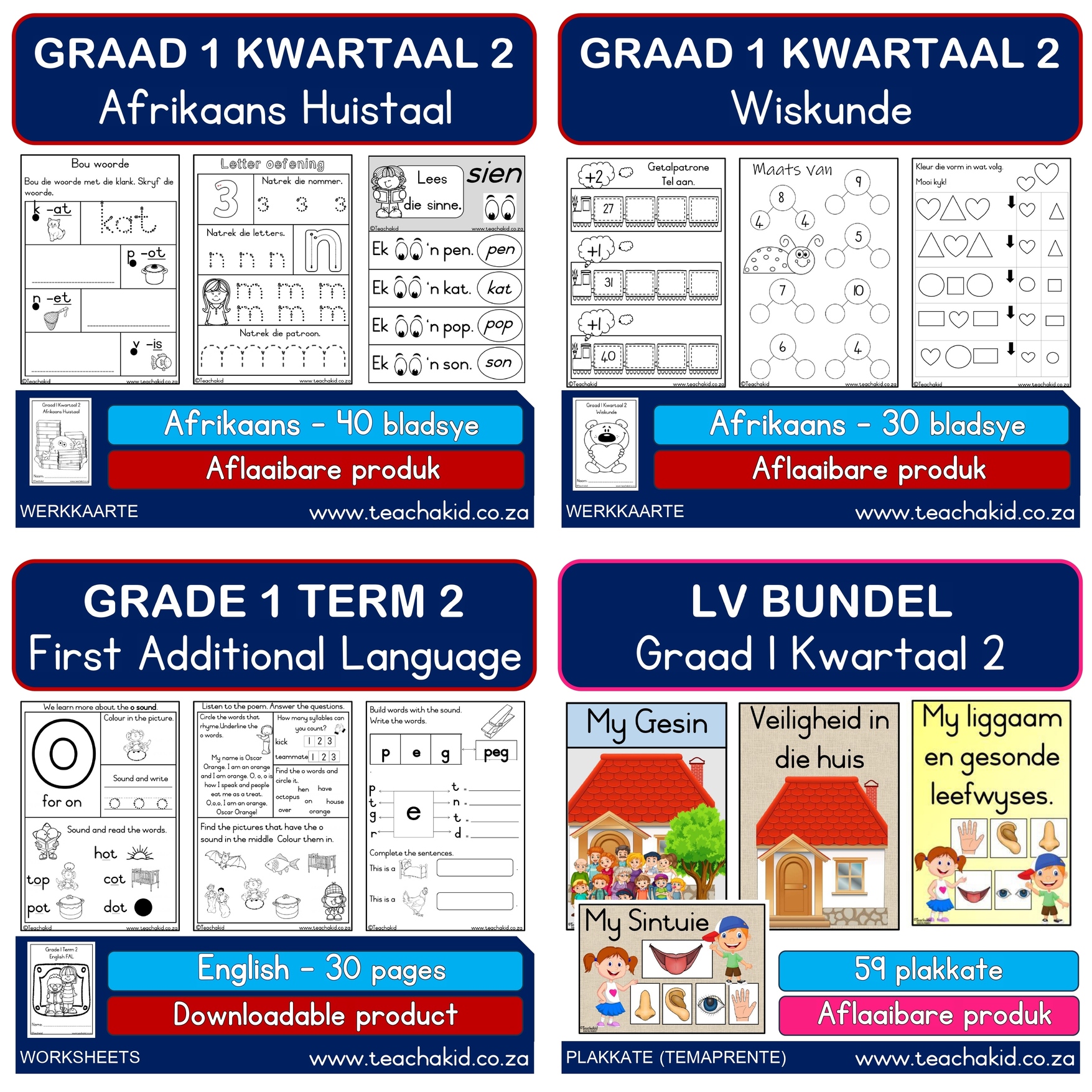Grade 1 Term 2 All in one package (PDF) - Image 3