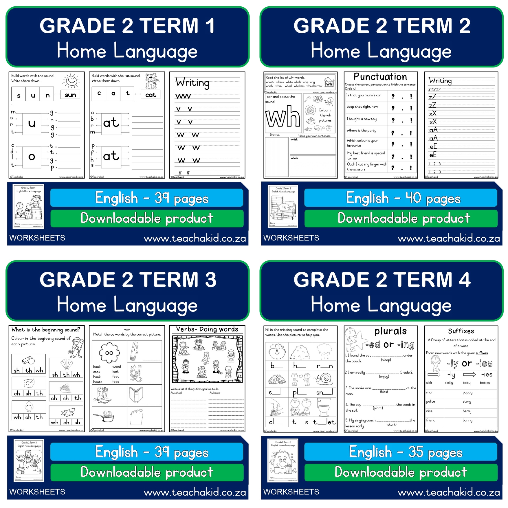Grade 2 Home Language year package (PDF) - Image 2