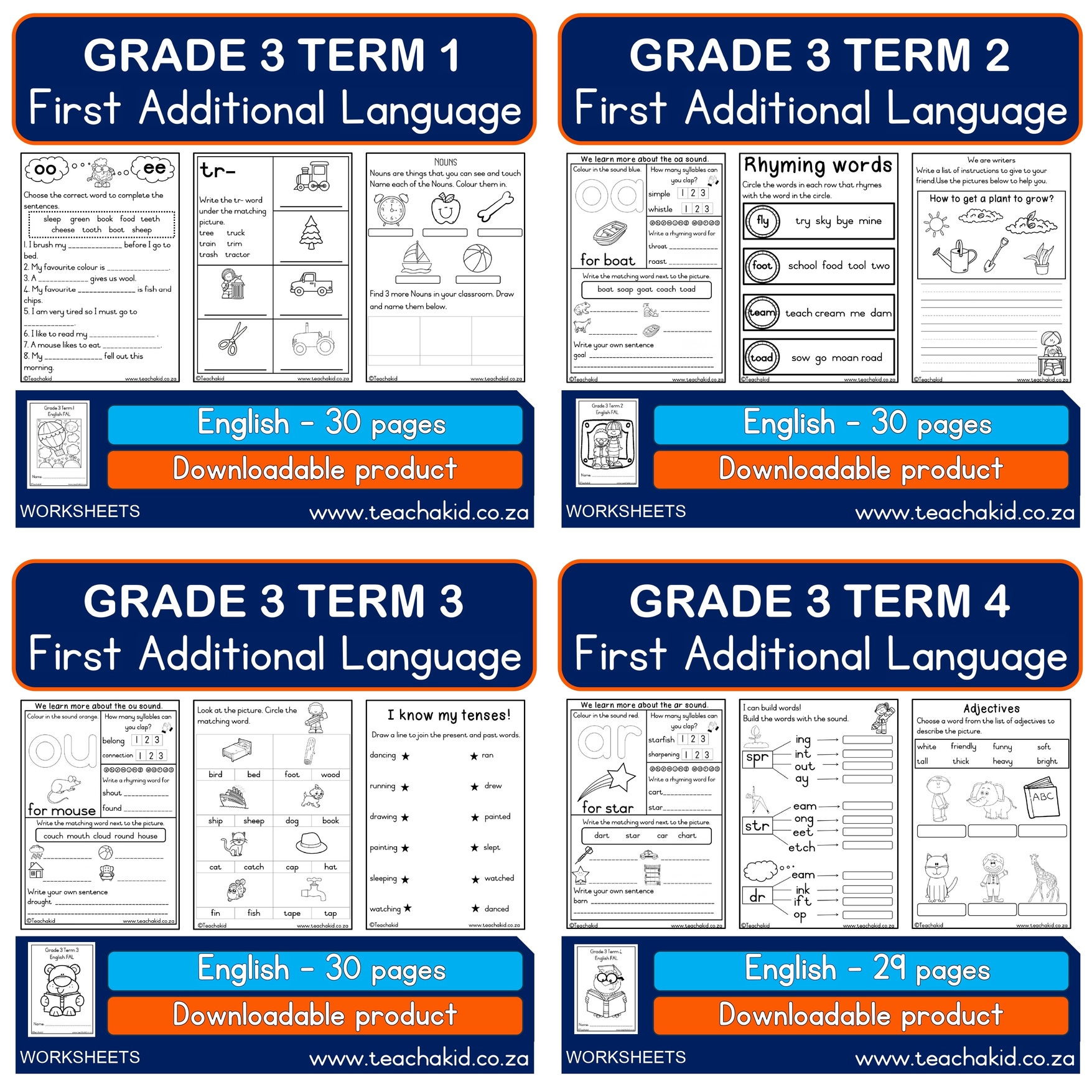 Grade 3 First Additional Language year package (PDF) - Image 2