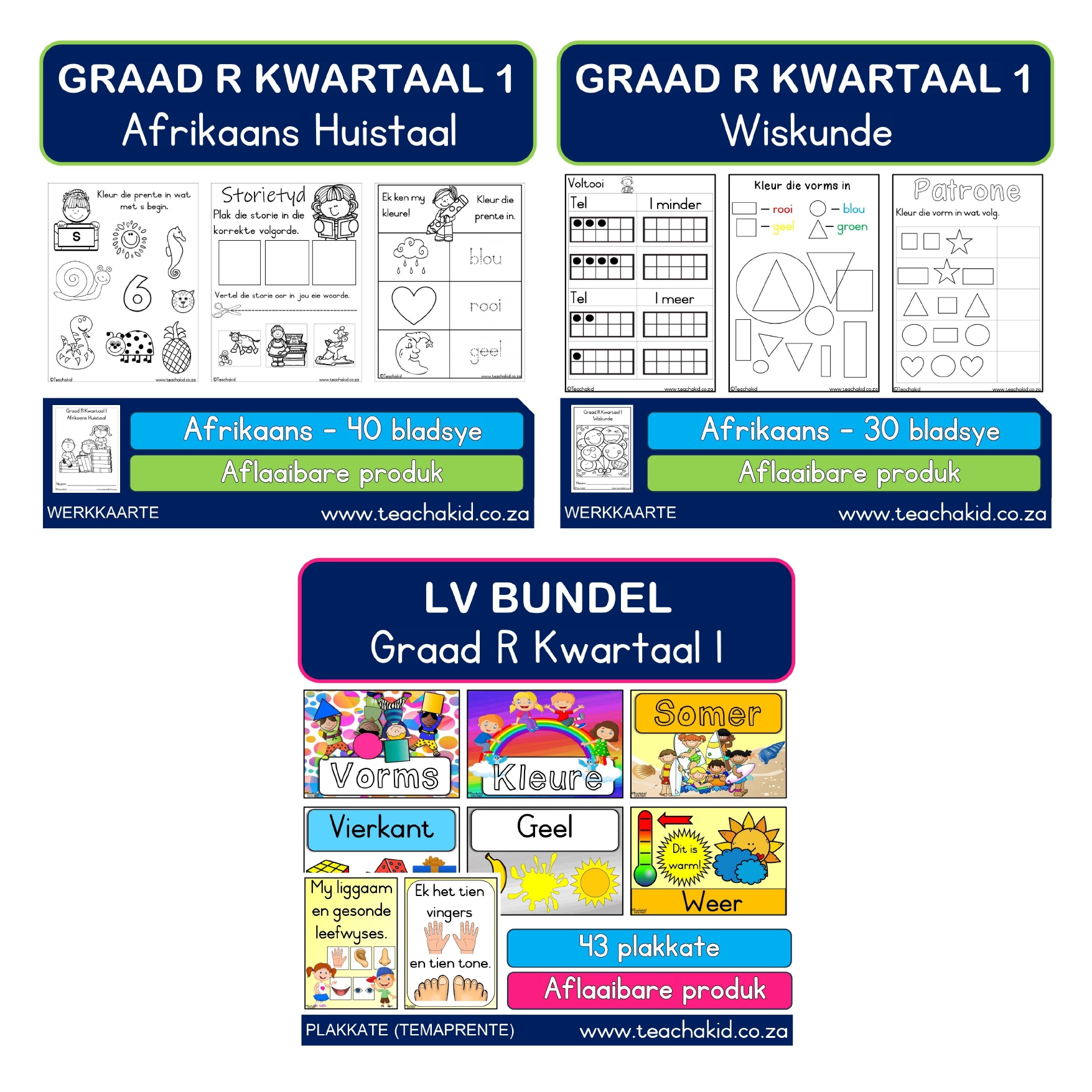 Grade R Term 1 All in one package (PDF) - Image 3