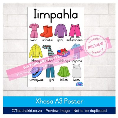 Xhosa Clothing Poster