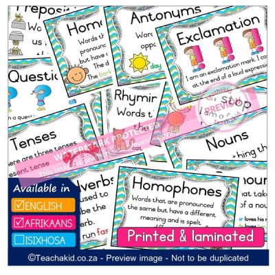 Language Poster Set