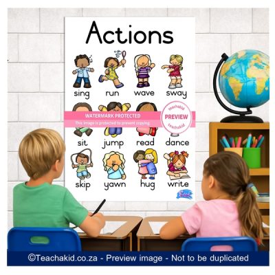 Actions Poster