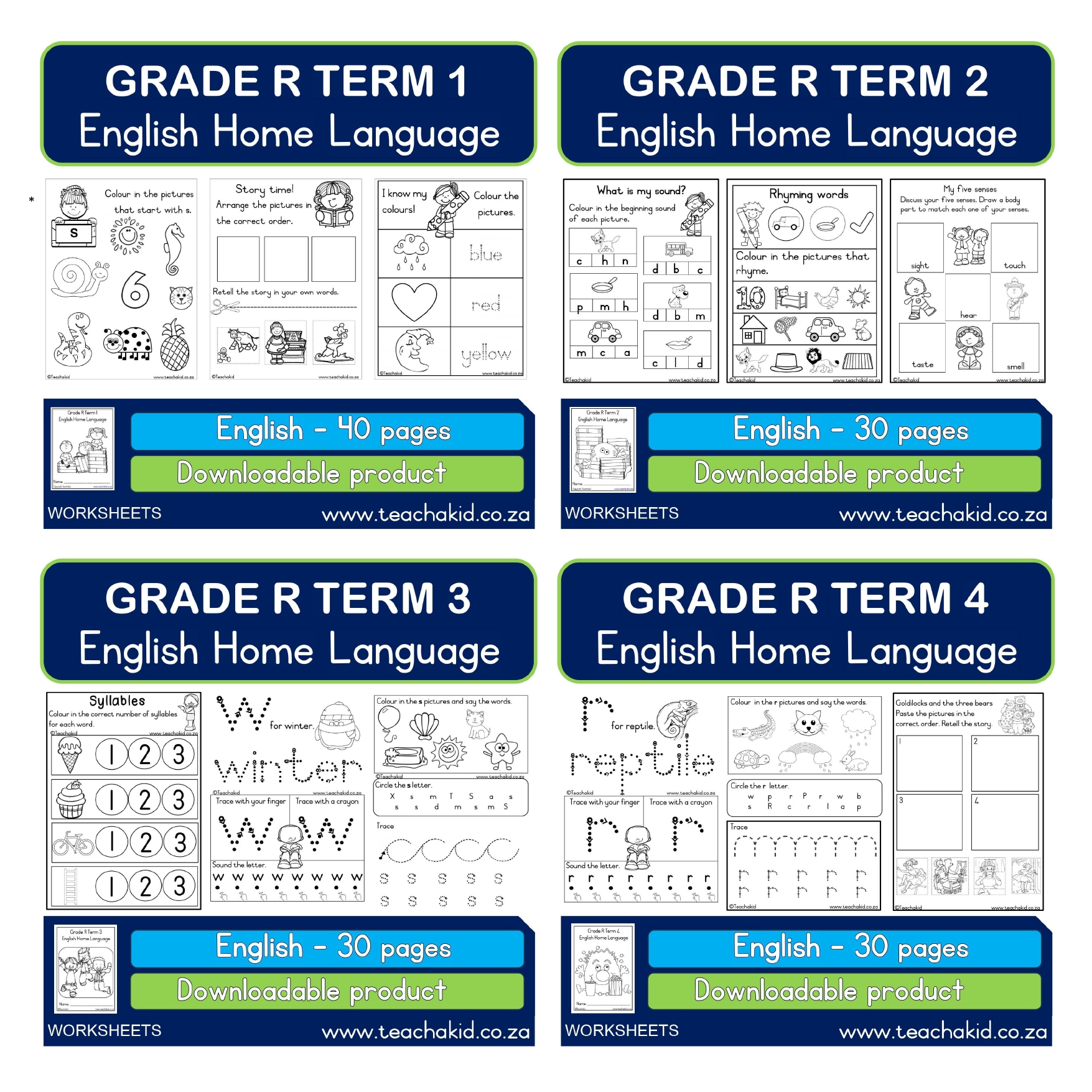 Grade R Home Language year package (PDF) - Image 2