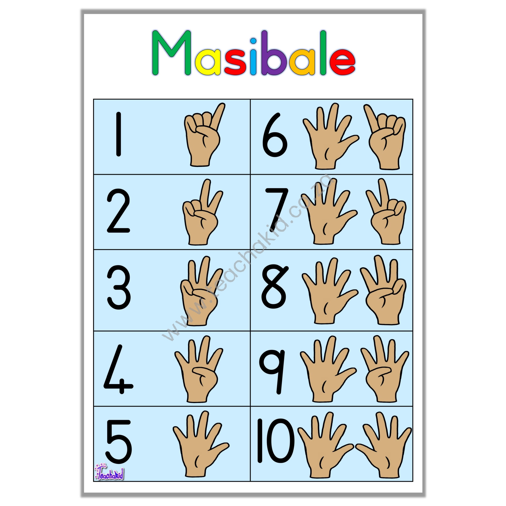 Masibale – poster (printed)