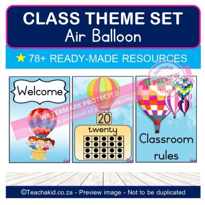 Air Balloon Set