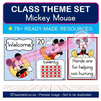Mickey Mouse Set