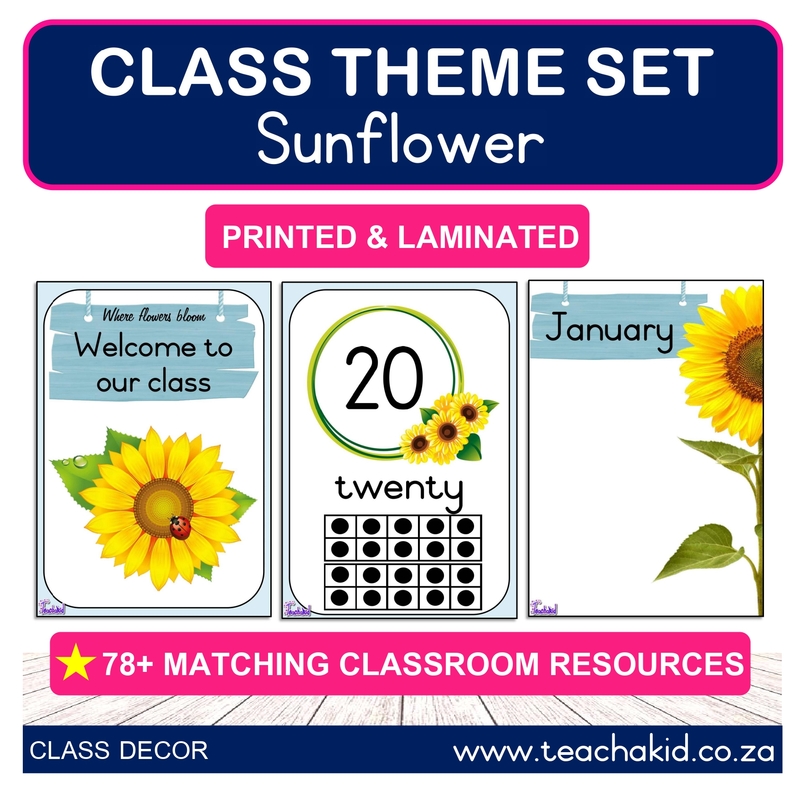 Sunflowers Set