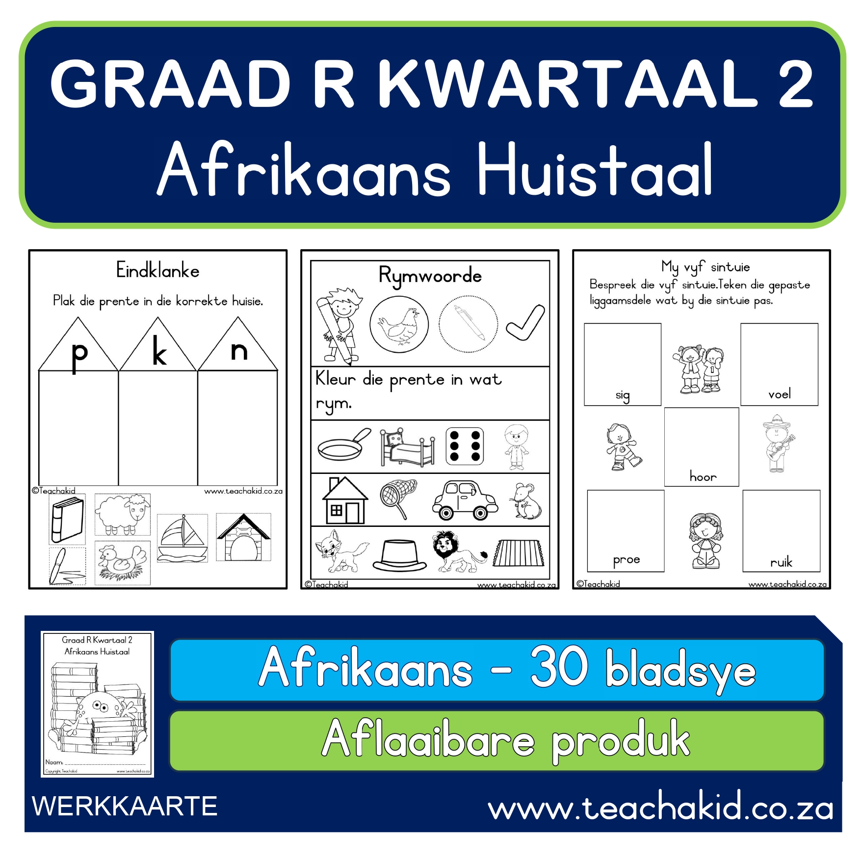 Graad R Kwartaal 2 Afrikaans Huistaal (PDF)