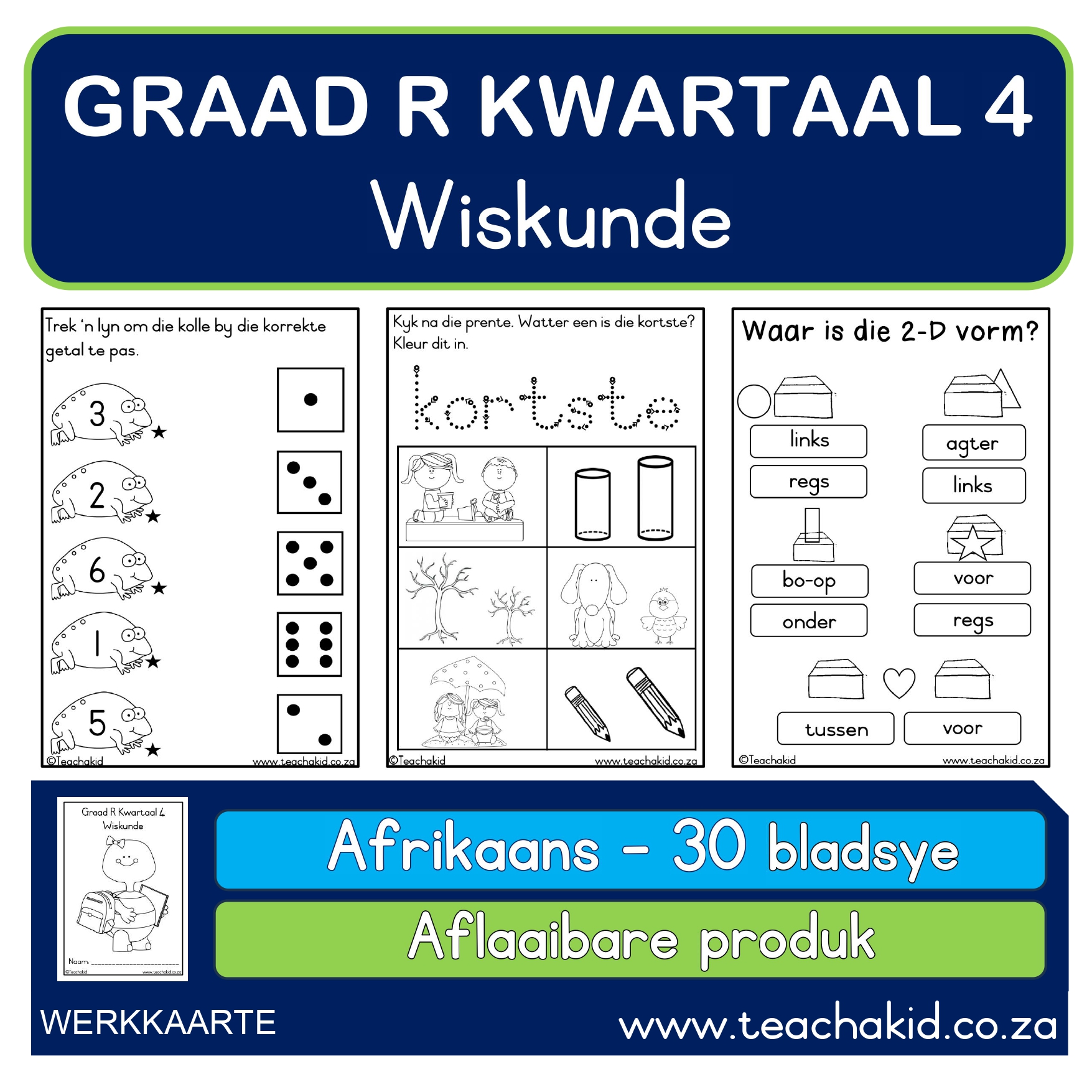 Graad R Kwartaal 4 Wiskunde (PDF)
