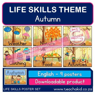 Life Skills posters Autumn (PDF)