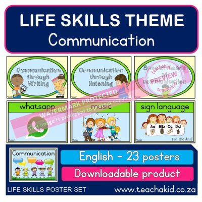 Communication – Life Skills theme (PDF)