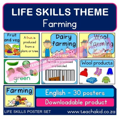 Life Skills posters Farming (PDF)