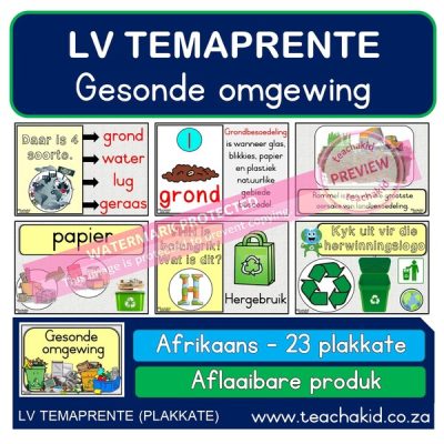 Temaprente Gesonde omgewing (PDF)