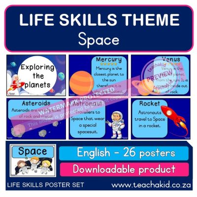 Life Skills posters Space (PDF)
