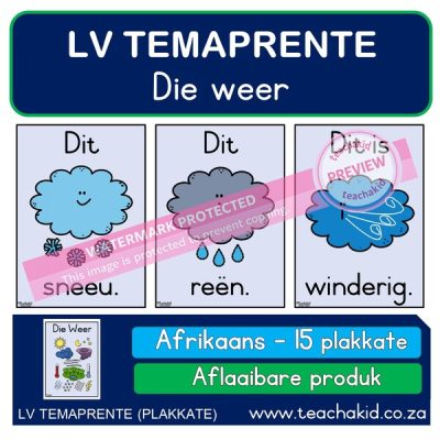 Temaprente Die weer (PDF)
