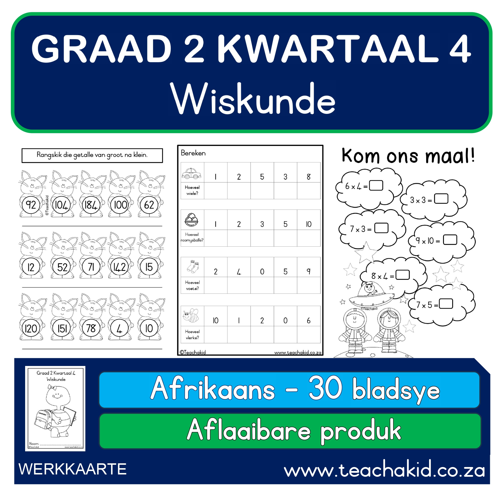 Graad 2 Kwartaal 4 Wiskunde (PDF)