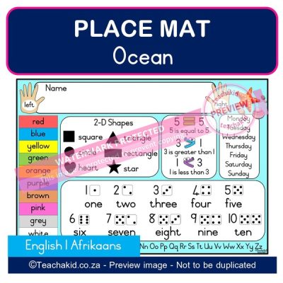 Ocean Place mat 01 (PDF)