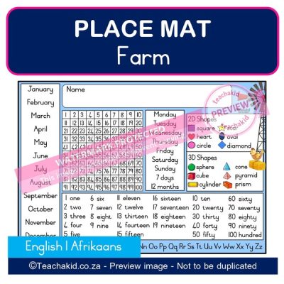 Farm Place mat 02 (PDF)