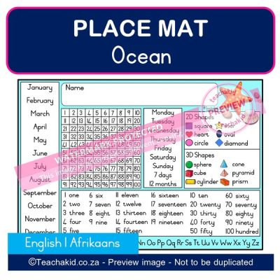 Ocean Place mat 02 (PDF)