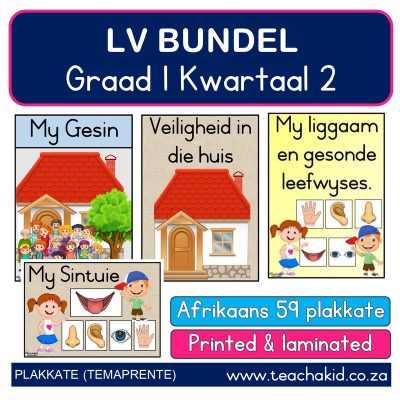 Plakkaat bundel: Graad 1 Kwartaal 2 LV (printed)