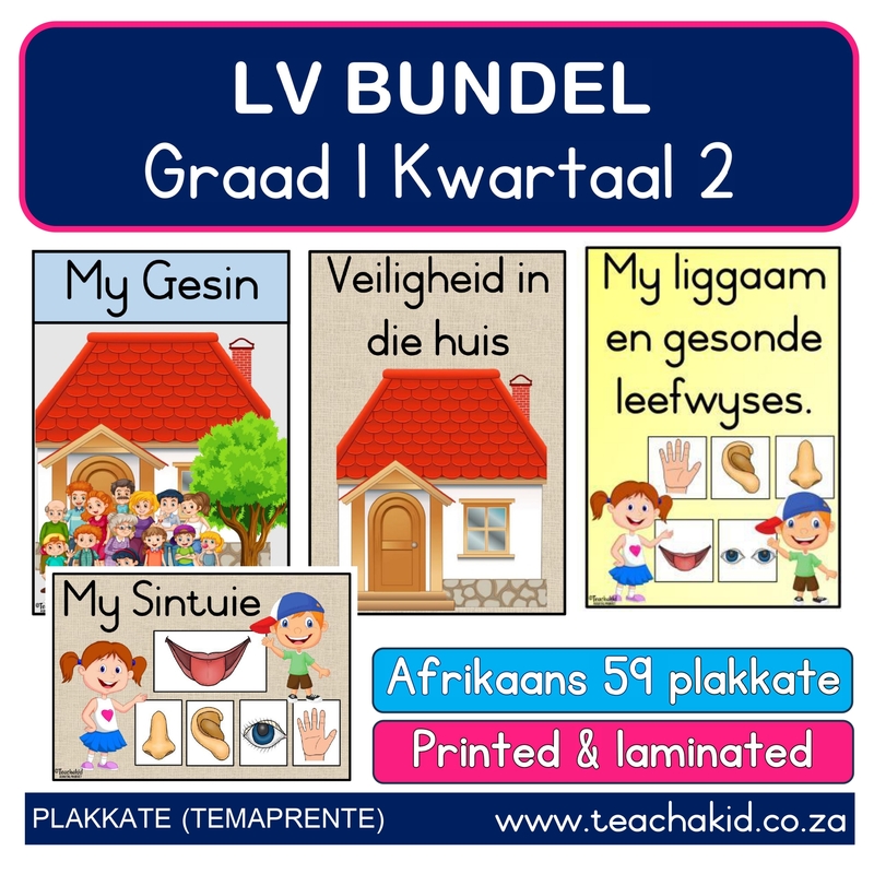 Plakkaat bundel: Graad 1 LV vir die jaar (printed) - Image 3