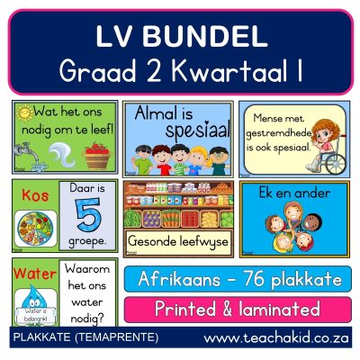 Plakkaat bundel: Graad 2 Kwartaal 1 LV (printed)