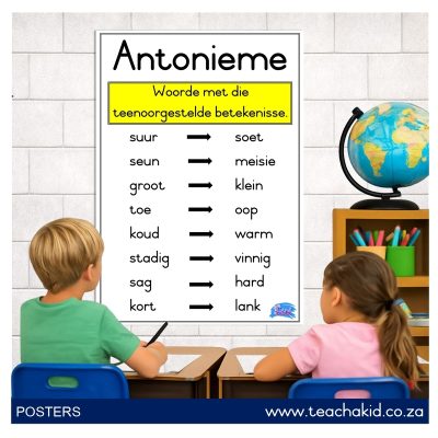 Plakkaat: Antonieme (printed)