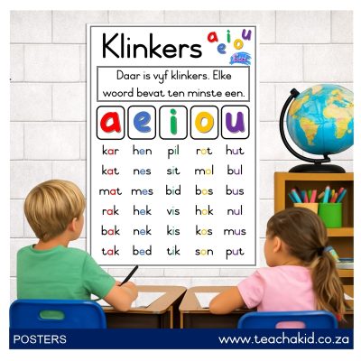 Plakkaat: Klinkers (printed)