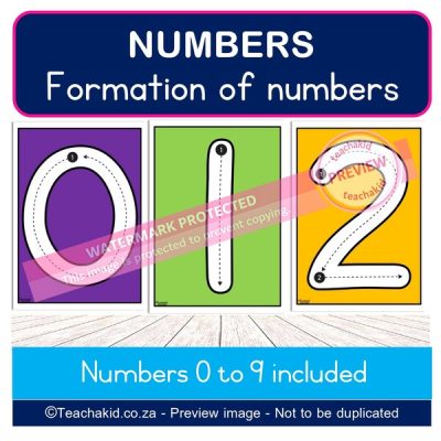 Numbers to 9 (PDF)