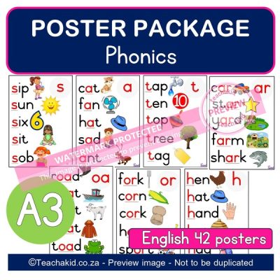 Jolly Phonics Poster Bundle 02