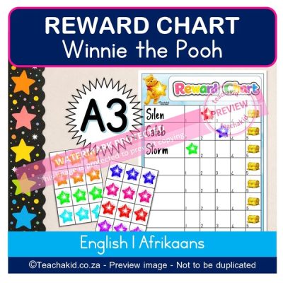 Winnie the Pooh Reward Chart (PDF)