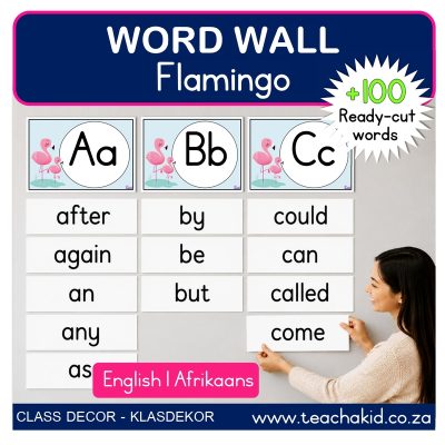 Flamingo Word Wall (printed)