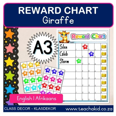 Giraffe Reward Chart (PDF)