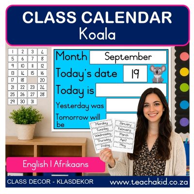 Koala Class Calendar