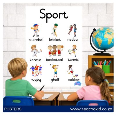 Plakkaat: Sport