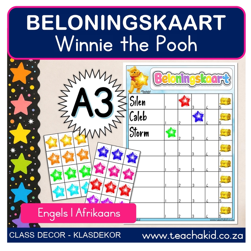 Winnie the Pooh Reward Chart (PDF) - Image 2