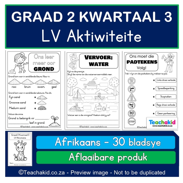 Graad 2 Kwartaal 3 LV Aktiwiteite (PDF)