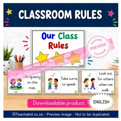 Classroom Rules (PDF)