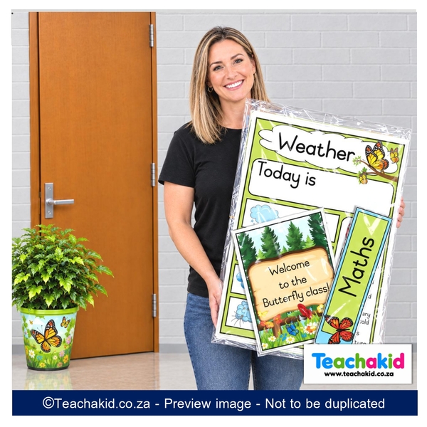 Butterfly Class Theme Set (printed) - Image 2