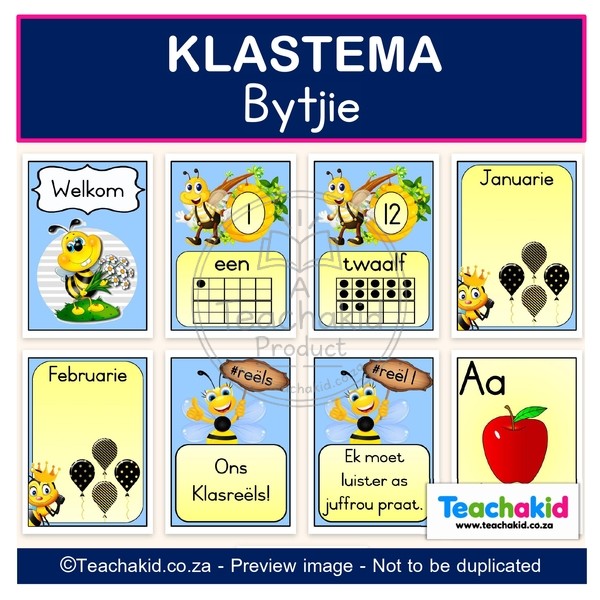 Bee Class Theme Set (printed) - Image 5