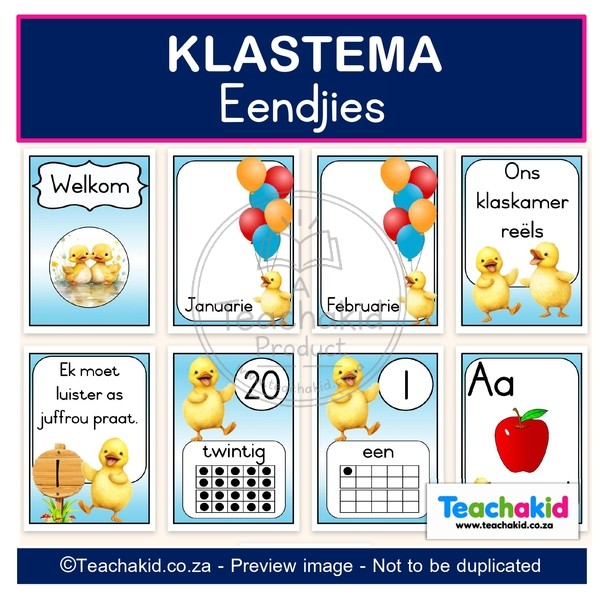 Ducks Class Theme Set (printed) - Image 5