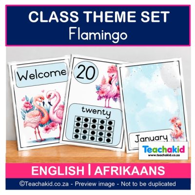 Flamingo Class Theme Set (printed)