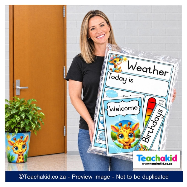 Giraffe Class Theme Set (printed) - Image 2