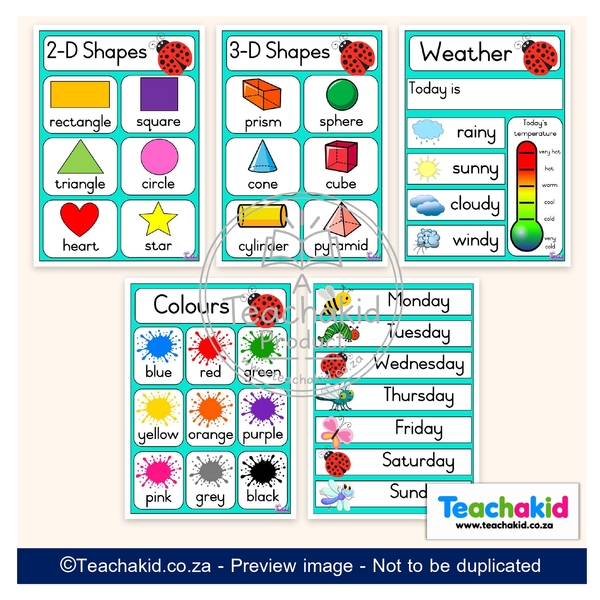 Insect Class Theme Set (printed) - Image 3