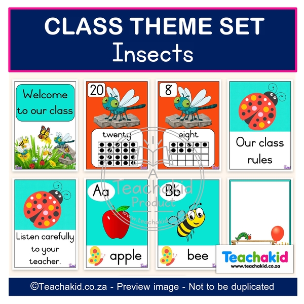 Insect Class Theme Set (printed) - Image 2