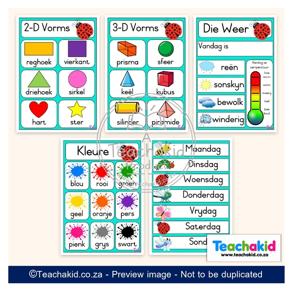 Insect Class Theme Set (printed) - Image 5