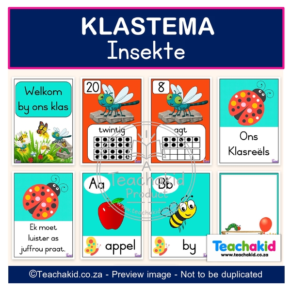 Insect Class Theme Set (printed) - Image 4