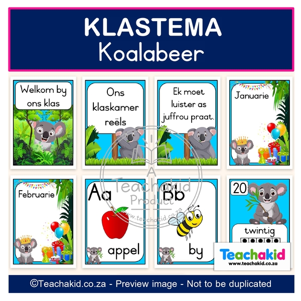 Koala Class Theme Set (printed) - Image 5