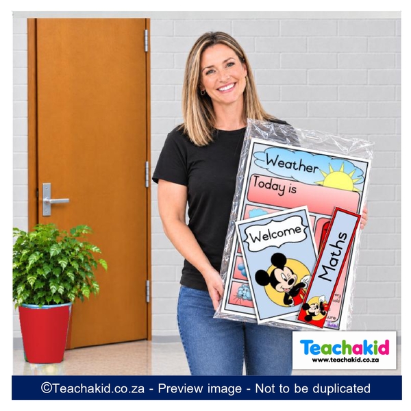 Mickey Mouse Class Theme Set (printed) - Image 2